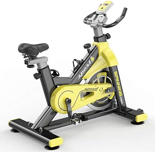 SYXZAerobic Indoor Training Exercise Bike-Fitness Cardio Home Cycling Racing-6kg Flywheel with Pulse Sensors