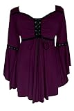 Dare To Wear Victorian Gothic Women's Plus Size Ophelia Corset Top