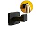 Marmolux Acc Coat Towel Robe Hook Single Square Wall Mount Clothes Holder Bathroom Accessories Stainless Steel Matte Black