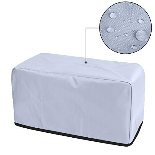 Luxja Toaster Cover for 4 Slice Long Slot Toaster (15.5 x 7.5 x 8