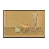 Framed Canvas Wall Art Still Life by Giorgio Mordian Canvas Prints Home Artwork Decoration for Living Room,Bedroom - 16x24 inches