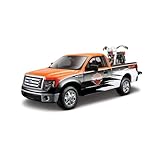 Maisto 1:24 Scale Ford F-150 STX and Harley Davidson '58 FLH Duo Glide Diecast Vehicles (Styles May Vary)