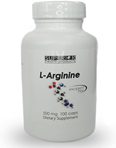 Superior Health Products - Arginine - 500mg 100caps