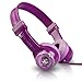 JLab JBuddies Kids- Volume Limiting Headphones, Guaranteed for Life - Purple