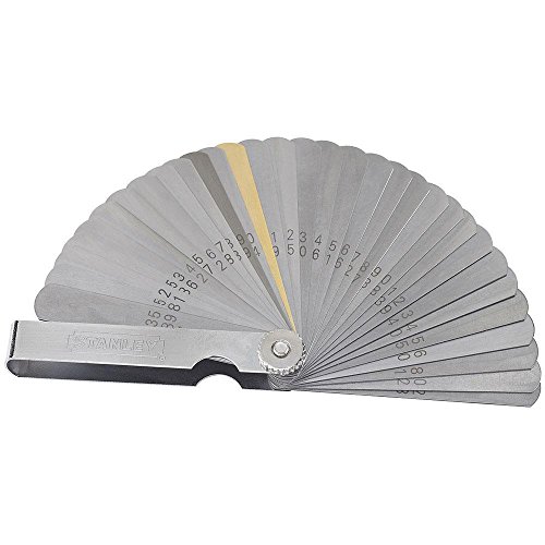 Calibrador de folga 32 Lâminas Profissional 0038 a 0889mm 78-221 Stanley