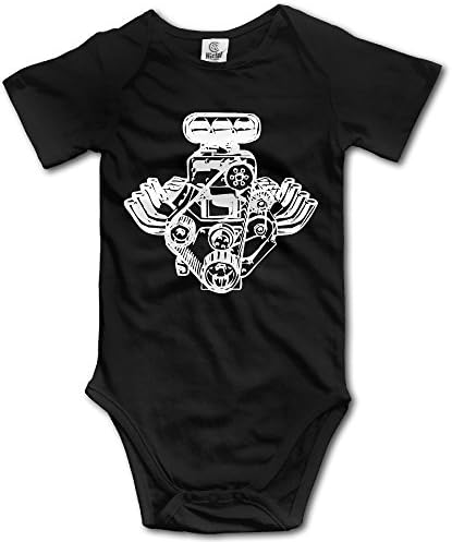 Engine Muscle Car Motor Pistons Babies' Printed Baby Onesies Jumpsuit