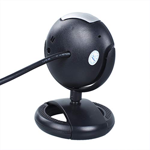 Feefine Fosmon USB 6 LED 12.0 Megapixel USB PC Webcam Web Camera + Night Vision + Mic/Microphone MSN, ICQ, AIM, Skype, Net Meeting compatible with Win 98/2000 / NT/Me/XP/Vista