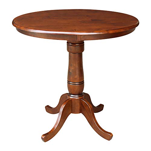 International Concepts 36Inch Round Pedestal Table, 36