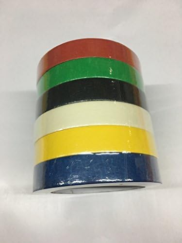 Lewuru Multi Purpose Heat Resistant, Low Tack DIY Painters Crepe Paper Masking Tape by Dirt and Water Resistant Masking Tape - Ideal for your painting needs and arts projects