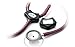 ADC Adscope Lite 609 Ultra Lightweight Clinician Stethoscope, 31 inch Length, Burgundy