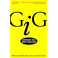 Gig: Americans Talk About Their Jobs book cover Gig: Americans Talk About Their Jobs book cover