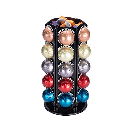 Rice rat for Nespresso Vertuo Coffee Pods Stand Carousel Storage Holder