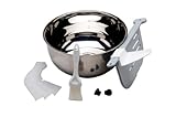 ChocoVision C5018 Holey Machine Accessory Kit for Revolation X3210 and Delta Chocolate Tempering Machines, Includes Replacement Bowl, Holey Baffle, Baffle Clip and Scrapers