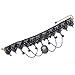 Yazilind Lolita Goth Black Lace Choker Velvet Necklace Beads Tassels
