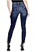 GUESS Factory Women's Sienna Curvy Skinny Jeans in New Dark Wash
