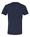 Bella + Canvas Unisex Jersey Short-Sleeve V-Neck T-Shirt L NAVY MARBLE