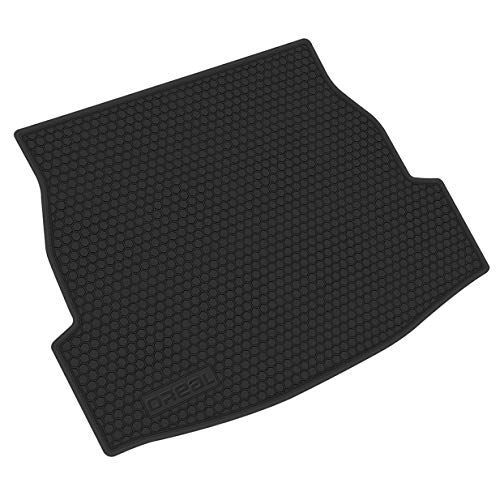 iallauto Rubber Trunk Mat Custom Fit Toyota Rav4 2019 Car Rear Cargo Liner All Weather Vehicle Carpet Heavy Duty-Full Black-Waterproof-Odorless-Durable