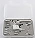 15 pc Sewing Machine Presser/Walking Feet Kit for The Brother, Babylock, New Home, Janome, Elna, Toyata, Singer, Elna, Simplicity, Necchi, New Home, Kenmore, White