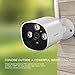 APEMAN Outdoor Security Camera Wireless 1080P Home Surveillance System WiFi IP Camera CCTV IP66 Waterproof Night Vision Motion Detection Compatible with iOS/Android Systems