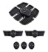 Muscle Toner, Abdominal Toning Belt, EMS ABS Trainer Wireless Body Gym Workout Home Office Fitness Equipment For Abdomen/Arm/Leg Training Men Women By JIA LE