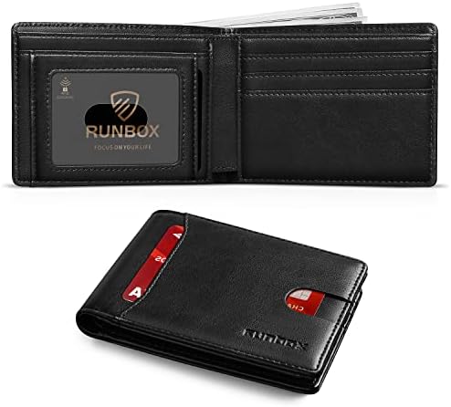 Amazon.com: Zitahli Bifold Wallets for Men - Slim RFID Leather