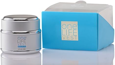 One Life Vest Revolutionary Luxury Anti-Aging Eye Gel Cream Treatment for Wrinkles, Fine Lines, Dark Circles, Puffiness and Eye Bags. Natural and Organic with Plant Stem Cells. For Men and Women.