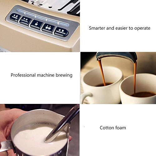 DSY Kaffeemaschine Commercial Home 15Bar Dual Pumpensystem 3L Große Kapazität Wassertank Peng Minimalistisch – Bild 4