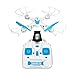 RCtown FPV Drone with Wifi Camera Live Video Headless Mode 2.4GHz 4 Chanel 6 Axis Gyro RTF MJX X400W RC Quadcopter, Compatible with 3D VR Headset (blue)