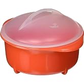 Microwave Egg Cooker, Microwave Vented Egg Poacher, Fried Egg Maker, Omelet Maker, &amp; Scrambled Egg Cooker, In Less Then A Minute