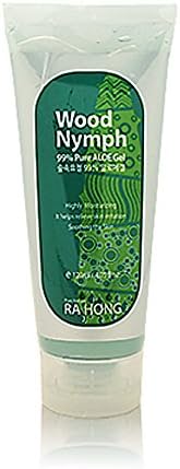 Rahong WoodNymph 99% Aloe Vera Gel Calming effect for Rashes , Sunburns , Atopy for All ages and skin types 4.05 fl.oz