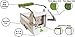 Chef's Path French Fry Potato Cutter Bundle:Potato French Fries/Vegetable Slicer-Chipper 2-size SS Blades Suction Base,Bonus 3in1Peeler/Eye Picker/Fruit-Vegetable Brush & Cleaning Brush,Free E-Books