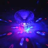 Sakiyr 5 Light Modes Floating Bathroom LED Light for Kids Water Light Show