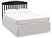Delta Children Abby Convertible Crib and Changer, Dark Chocolate
