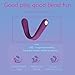 EMISH Wireless Electric Wand Massager Rechargeable Handheld Personal Vibrator Magic Cordless Therapy Silicone Waterproof 10 Modes Vibrator Wand Massager for Muscle Aches & Sports Recovery (Purple)