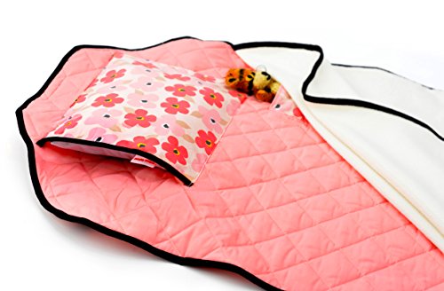image for Urban Infant Tot Cot All-in-One Modern Preschool/Daycare Nap Mat with 