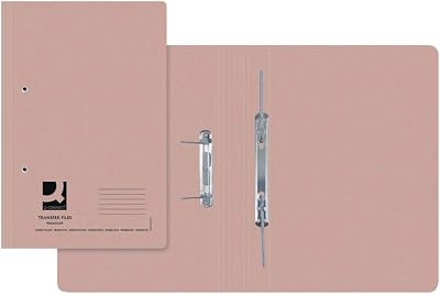 Q-Connect Transfer File 35mm Capacity Foolscap Buff Pack of 25