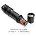 ThorFire VG10 Tactical Flashlight LED Torch 4 Modes 0.5 - 847LM with Installed Battery(Take out the battery and remove the round paper on the 