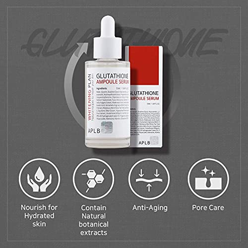 APLB Glutathione Ampoule Serum 1.69 FL.OZ/Korean Skin Care, Balance