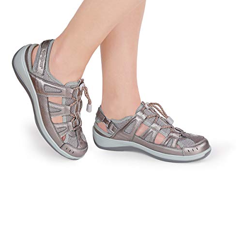 Orthofeet Proven Heel and Foot Pain Relief Shoes. Extended Widths. Best Orthopedic Bunions Arch 