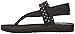 Skechers Cali Women's Meditation Studio Kick Slingback Flip Flop, Black Rhinestone, 7 M US