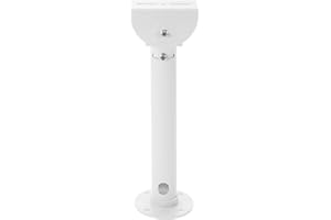 NAMOARLY Security Camera Mounting Bracket 30cm Aluminum Alloy Indoor Outdoor Pole Mount for Dome CCTV Cameras