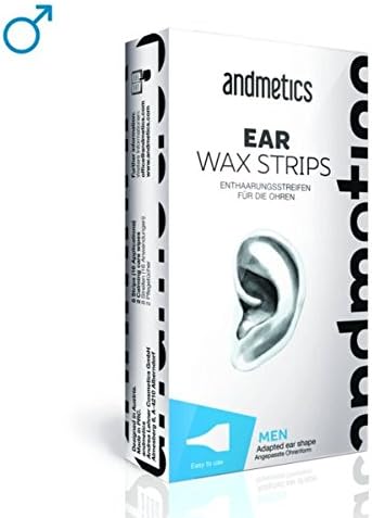 Andmetics Ear Wax Strips For Men 12 Pack
