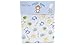 Honey Baby Blue Elephant Toddler Bed or Crib Sheets 2-Pack (100% Cotton)