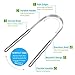 Tongue Scraper Cleaner, 4 Pack Stainless Steel Meta Tongue Scraper - Fresh Breath Rustproof Tongue Cleaner Brush