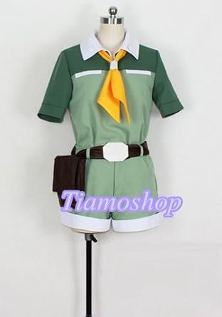 Amazon 高品質コスプレ衣装 Tiamoshop 3363 ポケットモンスター Pocket Monsters ポケモン ツクシ 風 コスプレ衣装 完全オーダメイドも対応可能 コスプレ 仮装 通販