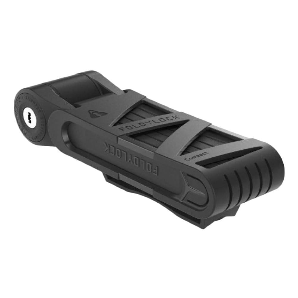 Voxom FC001BK-VX Foldylock Compact Folding Lock, Black, 85cm