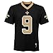 Drew Brees New Orleans Saints NFL Youth 8-20 Black Home Mid-Tier Jersey
