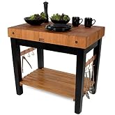 John Boos Cherry Pro Prep Bloc - 4" Thick Butcher Block Top, 30"W x 24"D