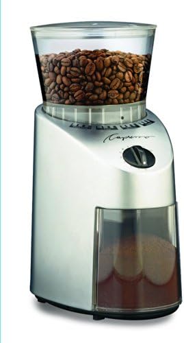 Most Popular Selling Top Rated 100-Watt Multi-Setting Adjustable Slow Grind Commercial Grade Whole Bean Flavor Stainless Steel Conical Burr Coffee Grinder- Amazing Quality- Smooth Perfect Coffee Today
