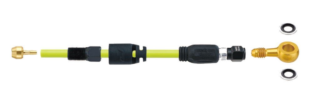 Jagwire Hayes Hydraulic Fitting Kit Stroker Banjo - Black